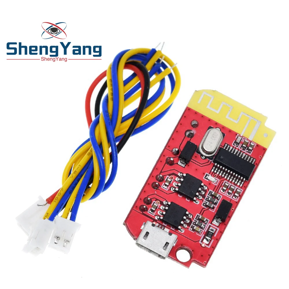 Плата цифрового усилителя звука DC 3 7 в 5 В Вт двойная плата DIY Bluetooth динамик