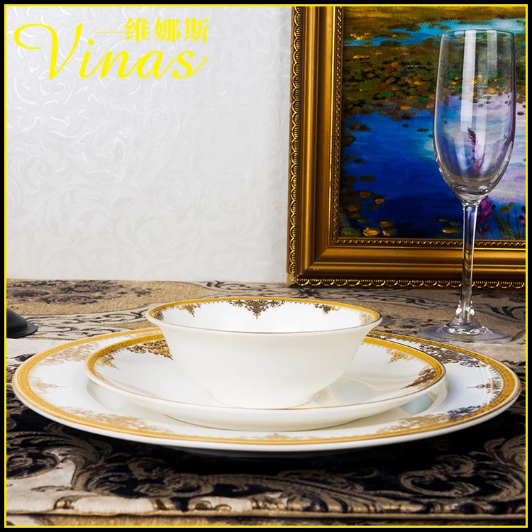 Роскошная Посуда в европейском стиле Пномпень керамическое обеденное блюдо