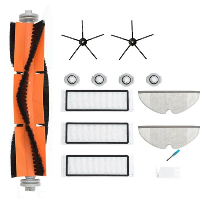 

For Xiaomi Roborock S50 S6 S60 Vacuum Cleaner Parts MAX 1S Xiaowa E25 Part Roller brushes Water cores Filters