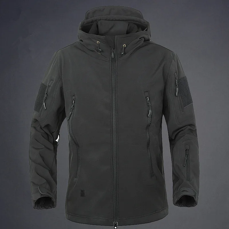 Армейское камуфляжное пальто военная куртка водонепроницаемая ветровка