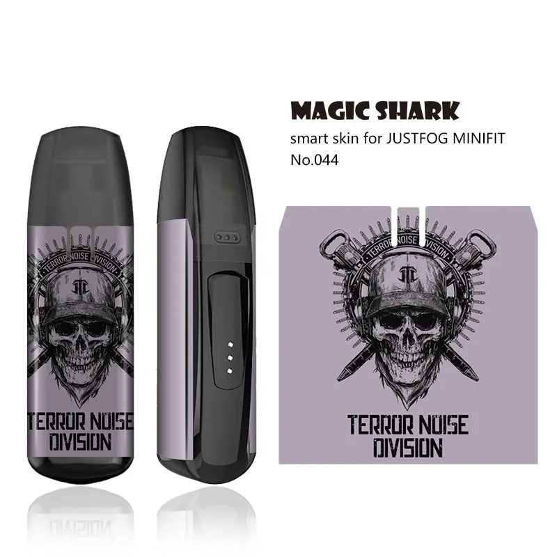 Чехол-накладка Magic Shark ультратонкий с рисунком черепа Джокера для JUSTFOG MINIFIT |