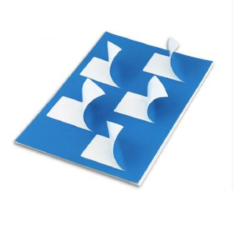 50 Sheet Blue Self Adhesive Sticker Label 210mmx297mm A4 Glossy & Matt Kraft Adhesive Sticker for Printer Copier Printer paper