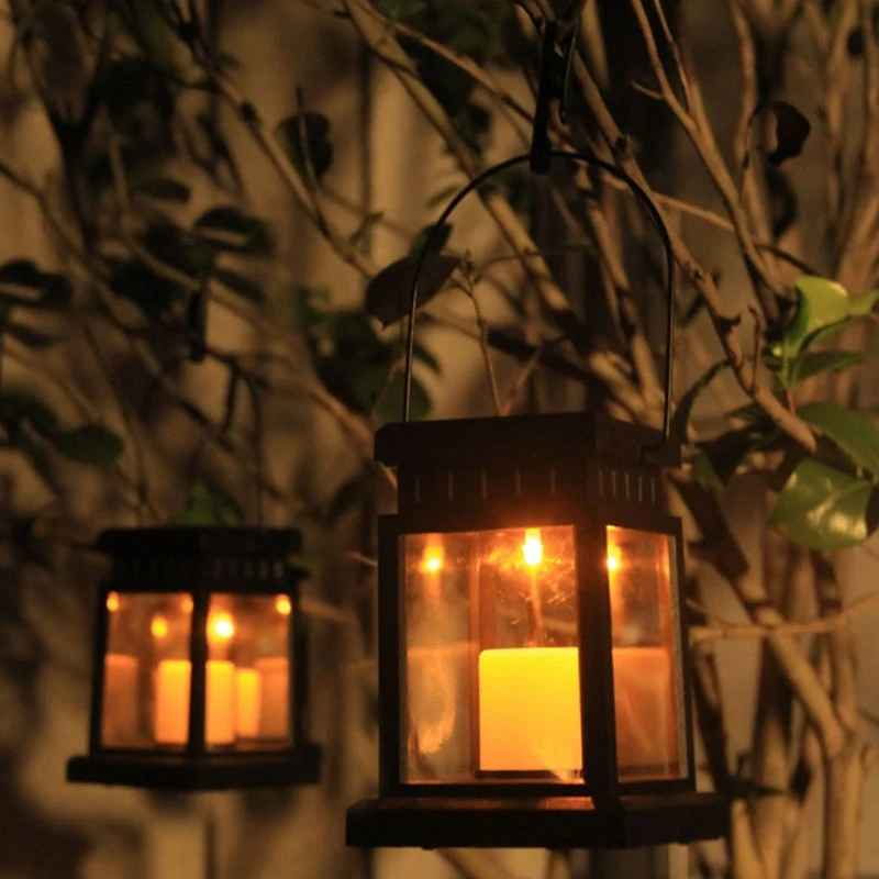 

Hot (2 Packs)Warm White Flameless Candles for Outdoor Lanterns of Solar Lanterns Hanging Outdoor Decoration LED Courtyard
