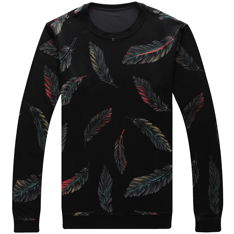 GAAJ 2019 дизайнерский пуловер перо мужской свитер платье тонкий трикотаж