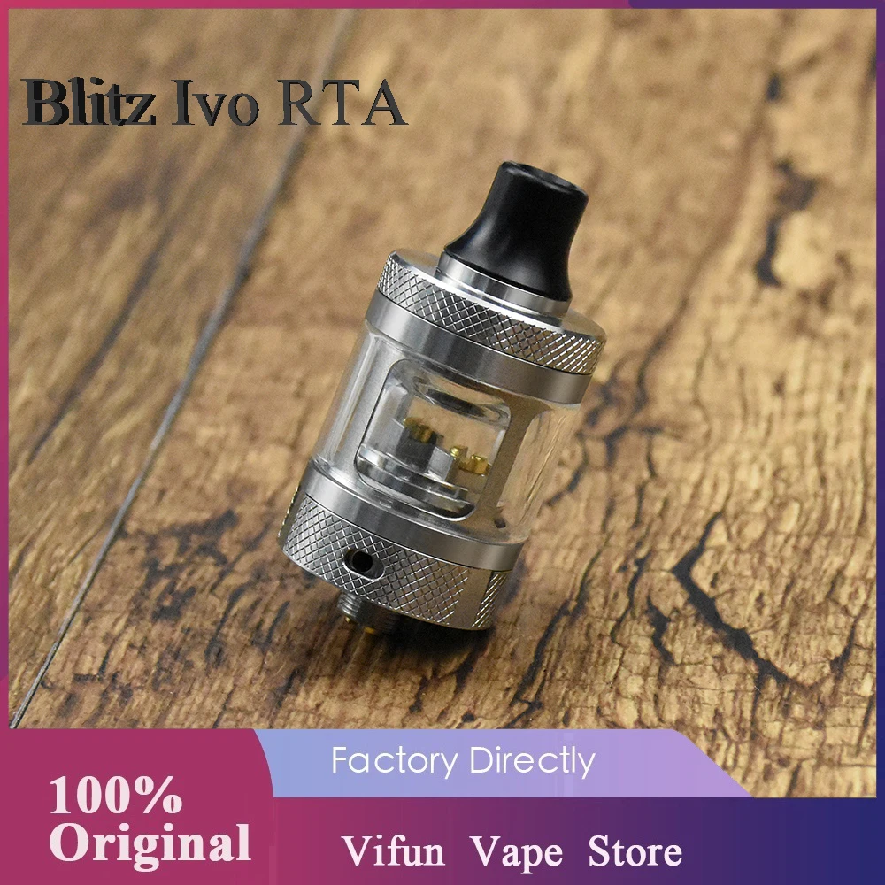 Атомайзер Blitz Ivo RTA атомайзер с емкостью 2 мл одной катушкой для электронных