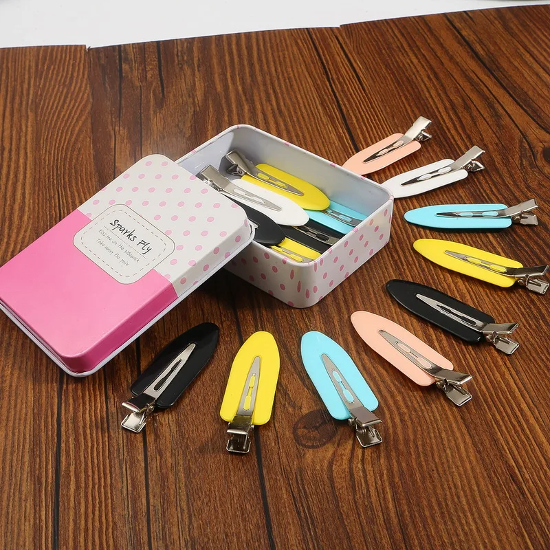 Набор/10 шт./4 шт. бесшовные заколки для волос без сгиба маркировки зажим макияжа