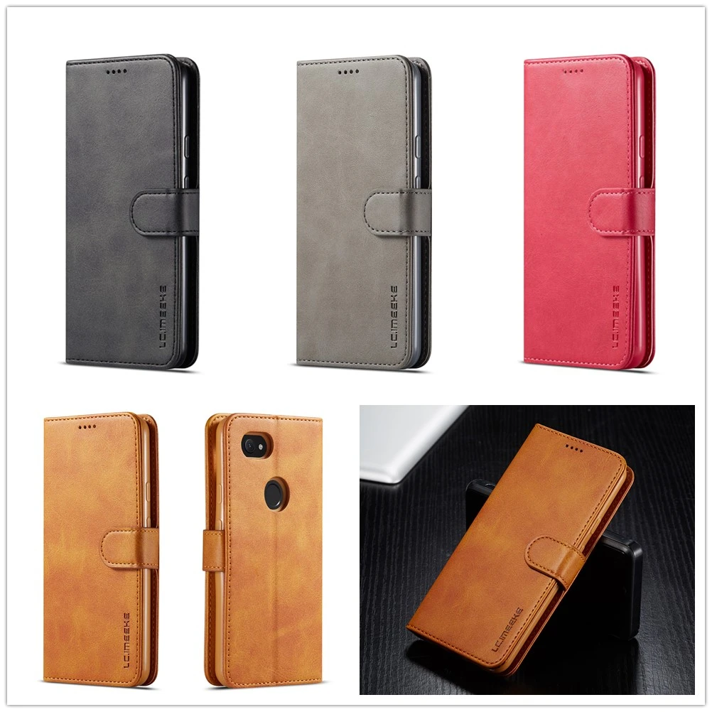 Чехол Кошелек для Google Pixel 3A чехол XL кожаный флип с логотипом G020A G020E G020B G020C G020G G020F