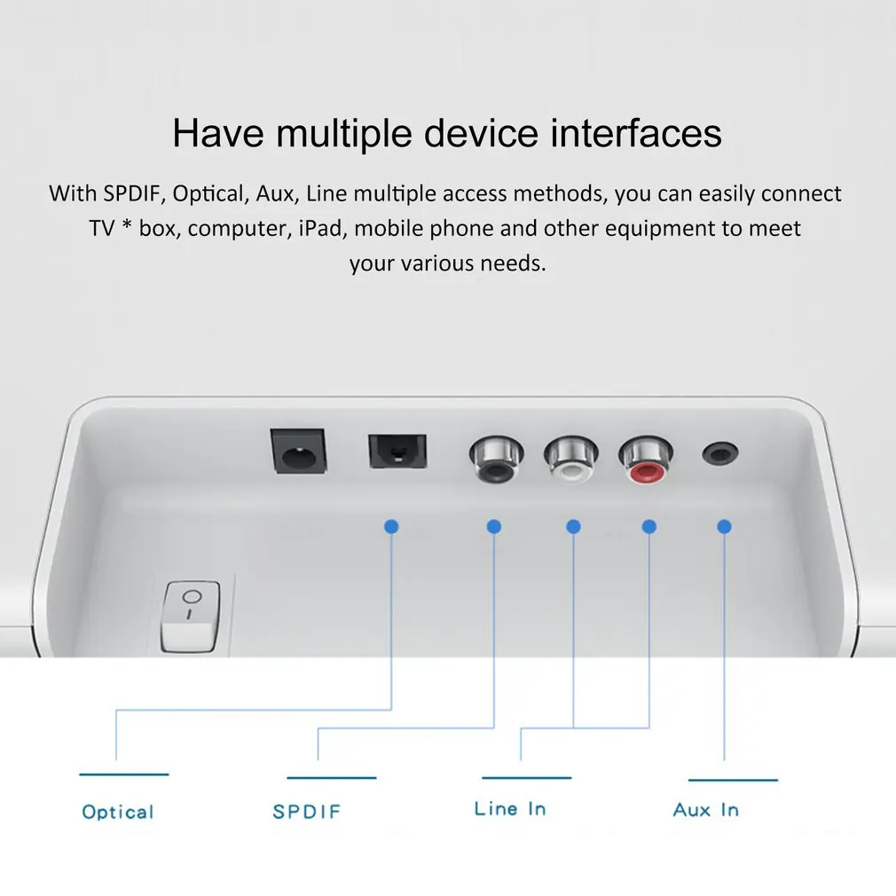 Xiaomi Bluetooth Саундбар для телевизора беспроводной динамик Саундбар поддержка оптический SPDIF AUX для домашнего кинотеатра