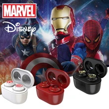 TWS Bluetooth наушники Marvel беспроводные вкладыши с шумоподавлением
