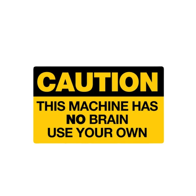 Предупреждение о том, что эта машина не предназначена для использования своими родными наклейками, водонепроницаемая наклейка на окно автомобиля, кузов автомобиля, декоративные наклейки, аксессуары