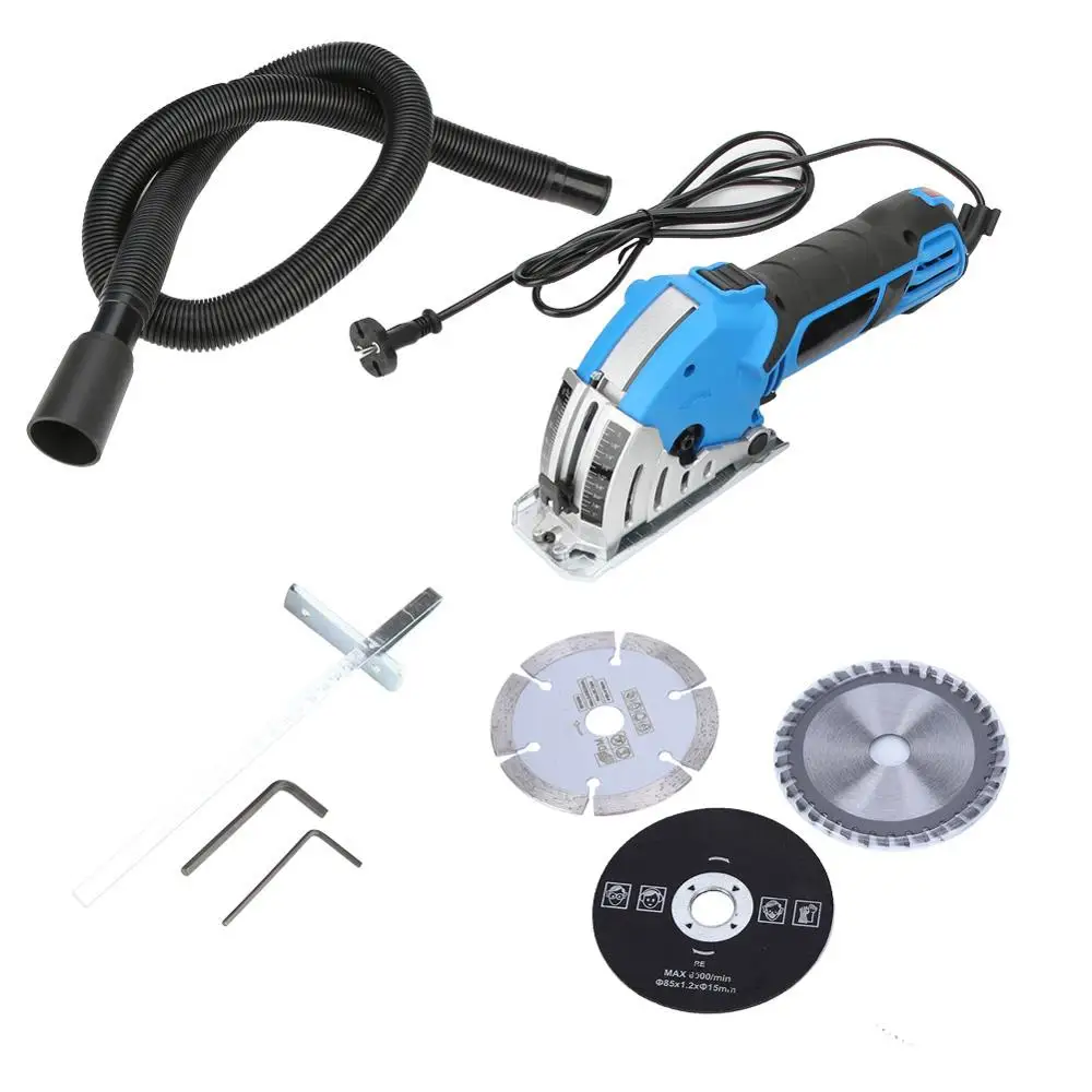 Портативная мини электрическая циркулярная пила 550 Вт 4200 об/мин DIY