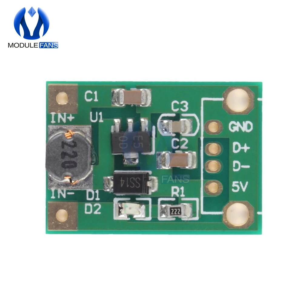 10 шт. DC повышающий преобразователь постоянного тока Step Up модуль доска 1v 5 в до В