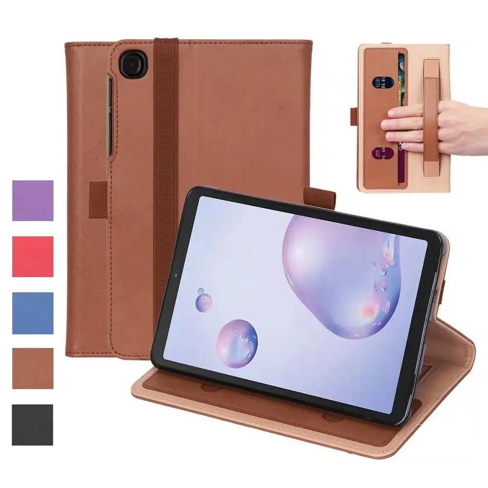 

Кожаный чехол с ремешком на руку для Samsung Galaxy Tab A 8,4, телефон T307U T307, чехол-подставка для планшета, чехол для Samsung Tab A 8,4 2020