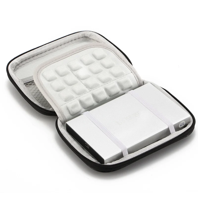 Silvery Кесу 2,5 дюймов внешний жесткий диск для хранения 320 г 500 USB3.0 1 ТБ 2 ТБ 750G HDD Портативный внешний жесткий диск HD изготовленным на заказ логосом - Цвет: Silvery