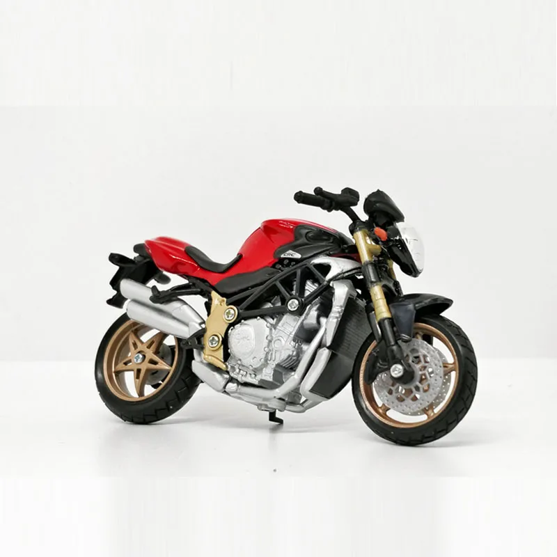 Bburago 1/18 1:18 масштаб MV Agusta Brutale Oro литый под давлением пластиковый металлический
