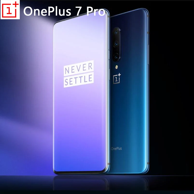 Мобильный телефон Oneplus 7 Pro с глобальной прошивкой, 6,67 дюймов, Android 9, Snapdragon 855, 6 ГБ ОЗУ, 128 Гб ПЗУ, смартфон, bluetooth, gps, Wi-Fi