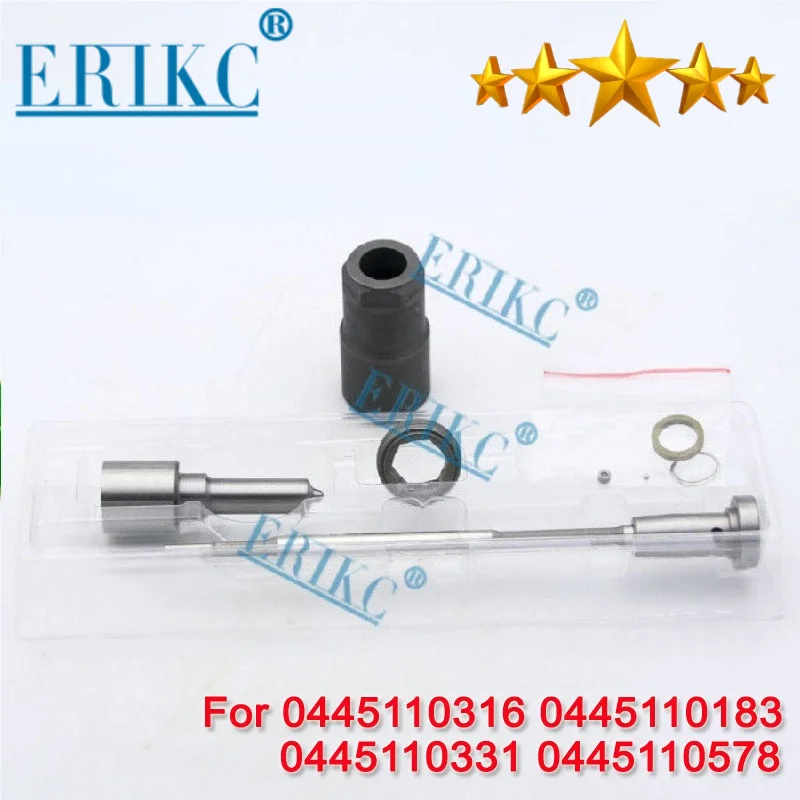 

0445110316 0445110183 Fuel Injector Overhaul Kit Nozzle DLLA150P1437 0433171889 Valve F00VC01334 For Bosch FIAT GROUP FOED OPEL
