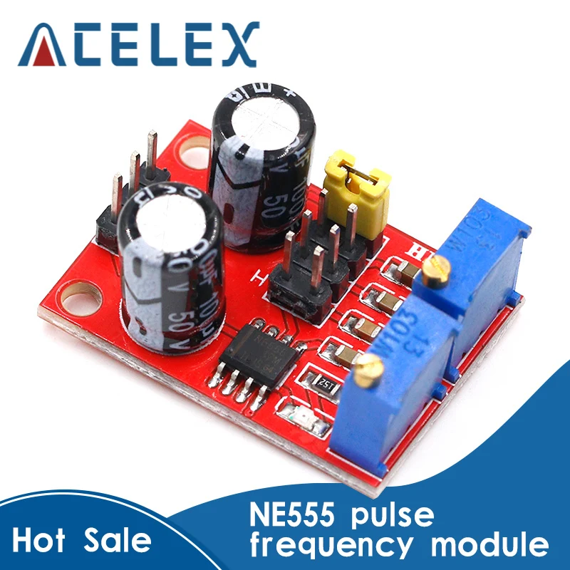NE555 частота импульса Регулируемый Модуль рабочего цикла