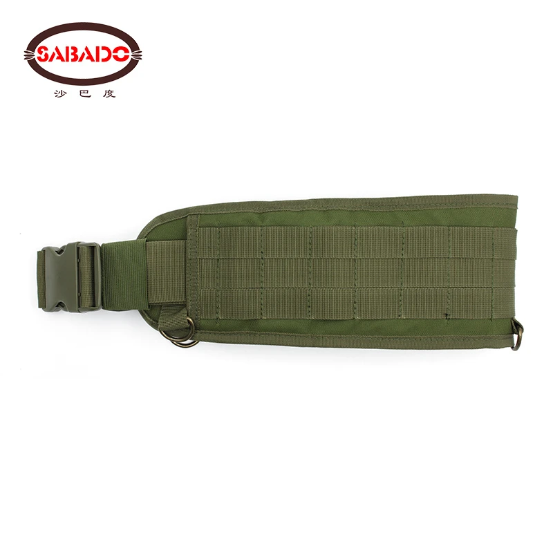 Green Страйкбол военный нейлон Molle поясной боевой пояс армейские тактические пояса Wargame CS оборудование универсальные аксессуары для охоты - Цвет: Green