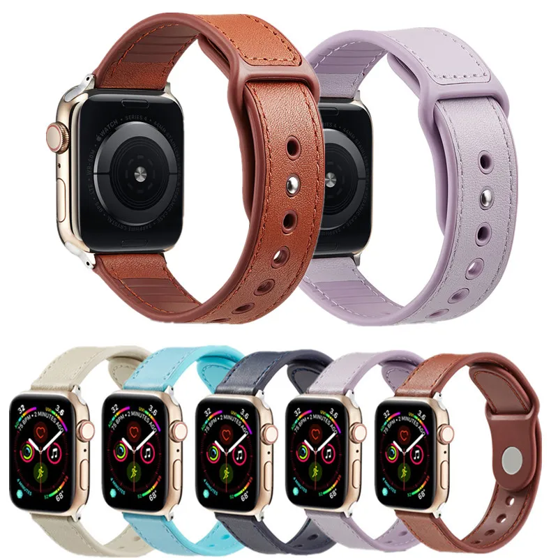 Спортивные часы ремешки для Apple Watch серия 1 2 3 4 5 Ремешки наручных часов браслет