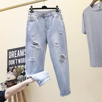 fa1006 2019 new autumn winter women fashion casual denim pants womens clothing high waisted jeans skinny