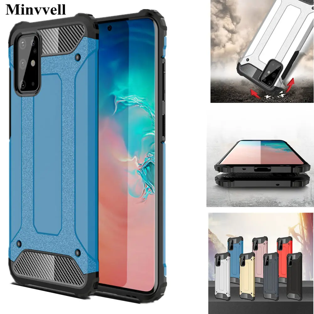 Для Samsung Galaxy S20 Case Ultra Plus 5G противоударный Прочный чехол для задней панели телефона