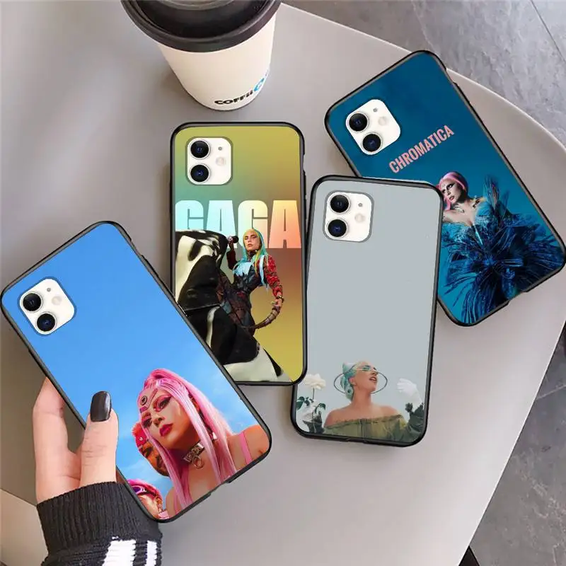 

chromatica Lady Gaga Phone Case For iphone 13 12 11Pro Max 11 XR XS Max X 8 7 6 5 se 2020 Fundas Cover Shell