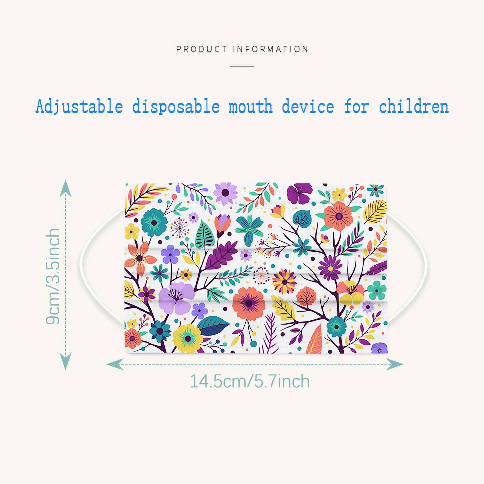 

50-100pcs Child's Disposable Mask Industrial 3ply Earhook Face Shiled Mask Mascara Mascarillas Personal Thicken Mouth Mask