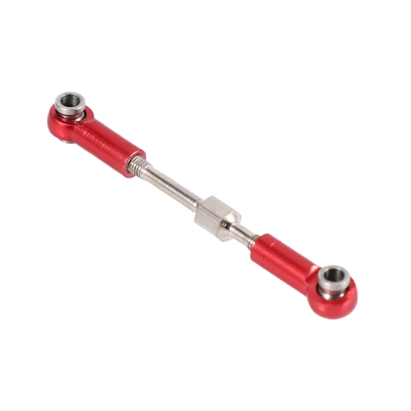 

For WLtoys 144001 1/14 RC Car Spare Parts Replacement Accessory Metal Servo Pull Rod Steering Tie Rod Set