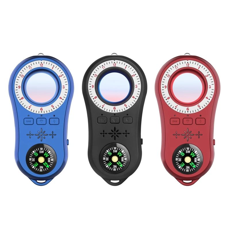 

Multifunctional Mini LED Anti Candid Detector Hidden Camera Scanner Infrared Anti-Spy Tracker Protect Privacy Secure Scan USB Ch