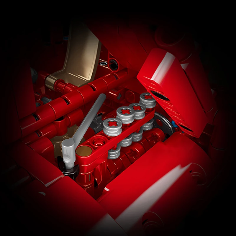 

High-tech 1663pcs London Double Decker Bus Static Model Building Blocks MOC Technical City Red Bus Creative Bricks Toys For Kids