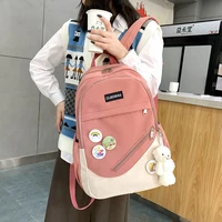 female junior high school students japanese harajuku han edition joker large capacity high school backpack