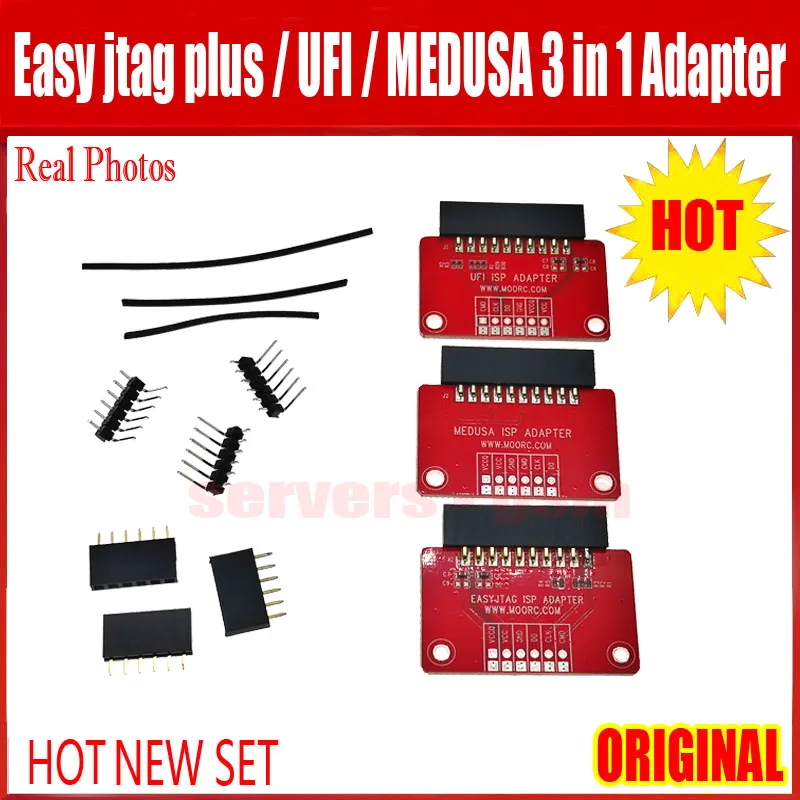 MOORC оригинальный новый легкий JTAG / MEDUSD PRO /UFI ISP 3 в 1 адаптер EMMC | Мобильные телефоны и