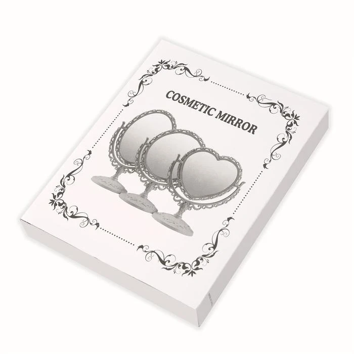 Зеркало настольное Ажур с увеличением d зеркальной поверхности — 10 см цвет