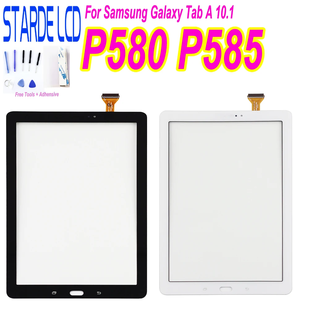 

For Samsung Galaxy Tab A 10.1 SM-P580 P585 P580 Touch Screen Digitizer Sense Replacement Parts with Free Tools