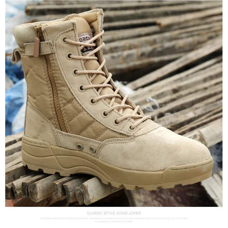 Супер теплые мужские военные тактические ботинки уличные водонепроницаемые