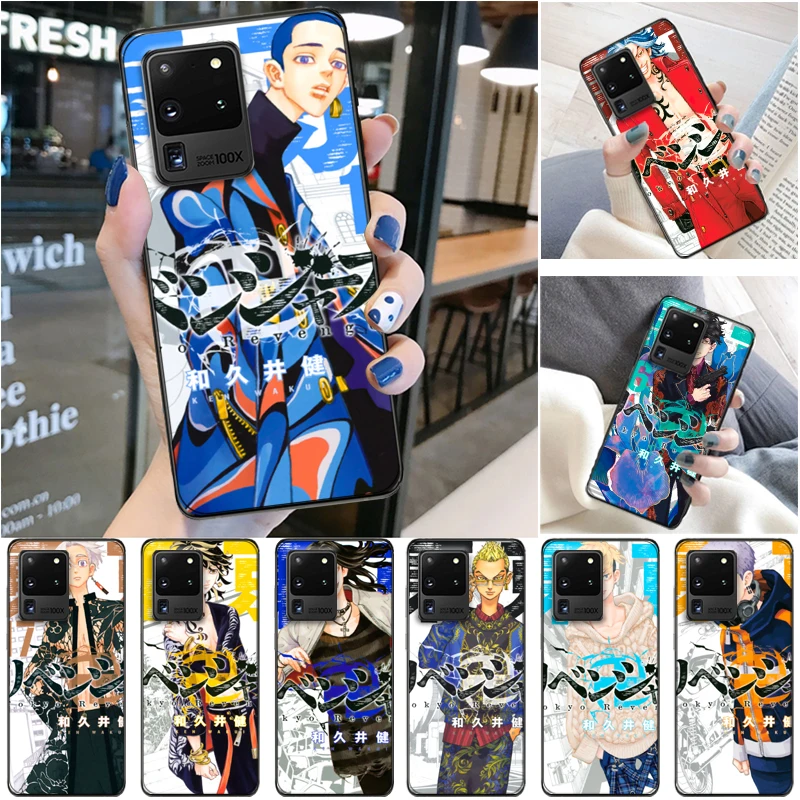 

Tokyo Revengers Hinata Takemichi Hanagaki Atsushi Takemichi Phone Case For Samsung Galaxy S20 Ultra FE Lite Plus Funda Carcasa