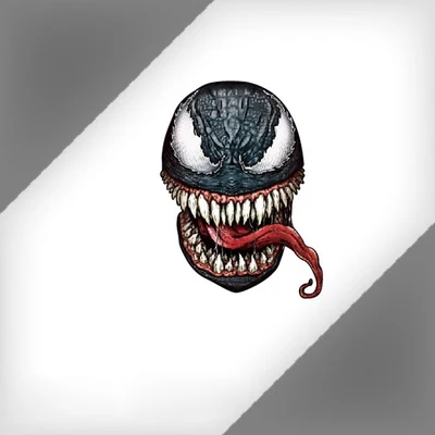 Автонаклейка Ali AutoCar Styling Personality Vinyl Kk Venom Decals для автомобиля, водонепроницаемая, из ПВХ, окна тела декоративные наклейки и аксессуары.