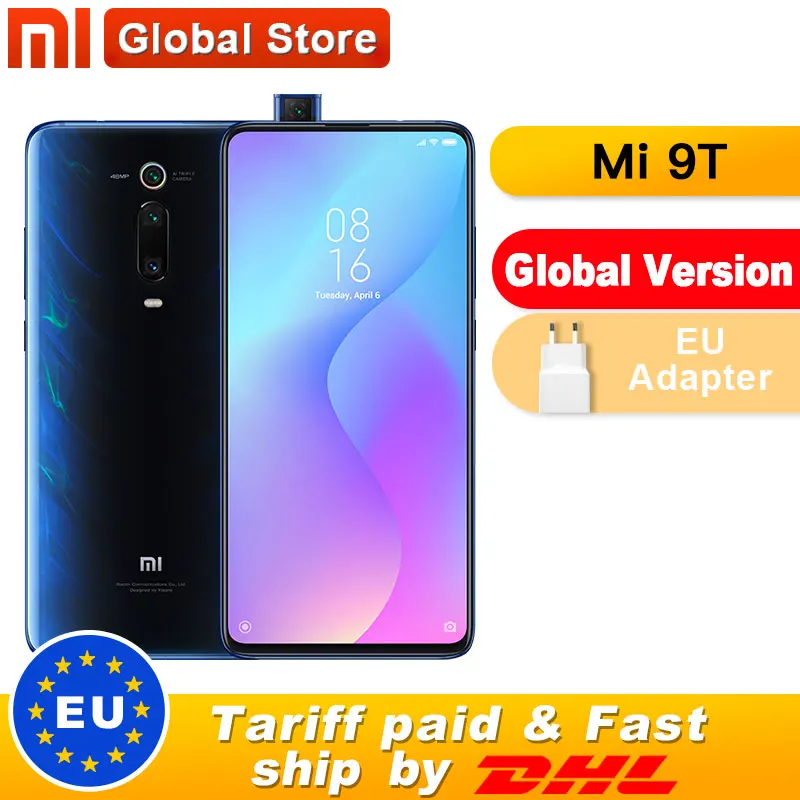 Испанская Международная глобальная версия смартфона xiaomi mi 9T 6 ГБ 128 Snapdragon 730