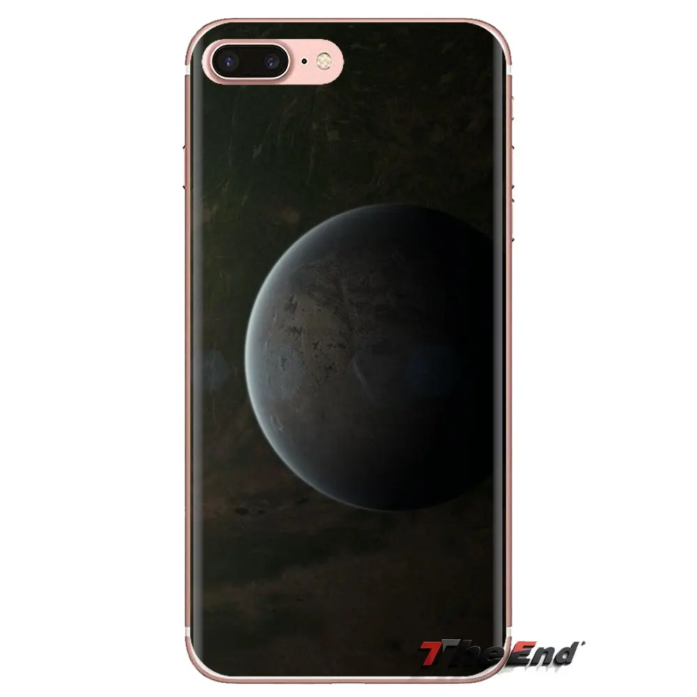 Космический свет мягкий прозрачный просвечивающийся чехол Чехлы для huawei Honor 7X V10