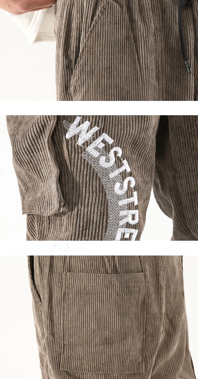 VODOF мужские повседневные удобные шаровары свободные Homme Jogger брюки на шнурке мужские брюки плюс размер брюки в китайском стиле