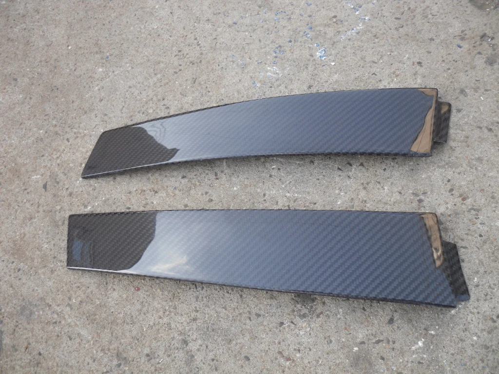 1999-2002 Skyline R34 GTR GTT углеродное волокно B Крышка стойки 2 шт. углерод | Автомобили и