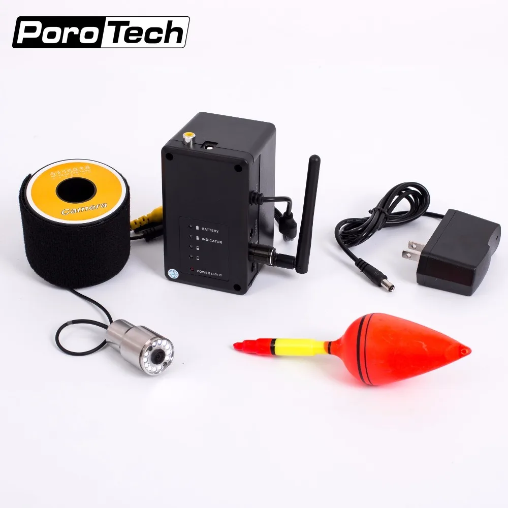 Беспроводная камера для подводной рыбалки система записи видео рыболокатор