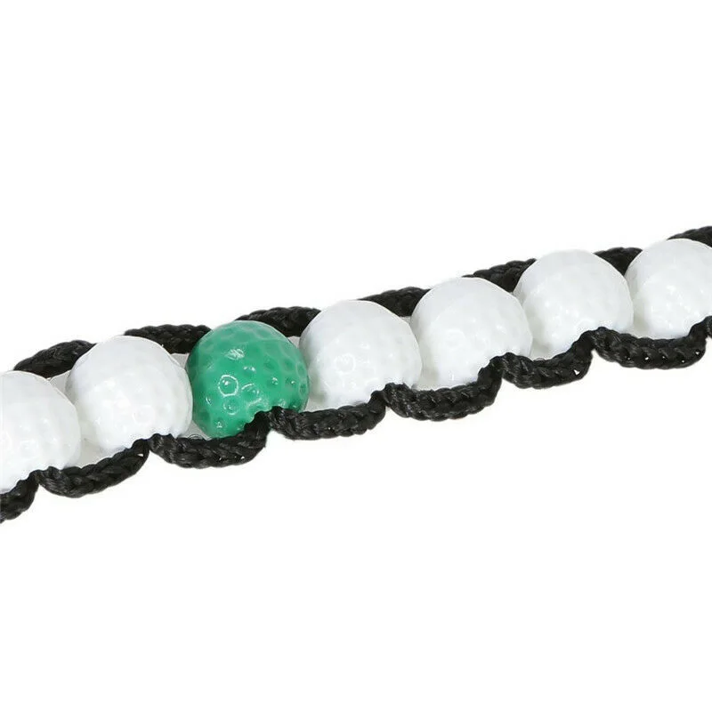 Пластиковый мяч для гольфа с оплеткой и зажимом G66 | Спорт развлечения