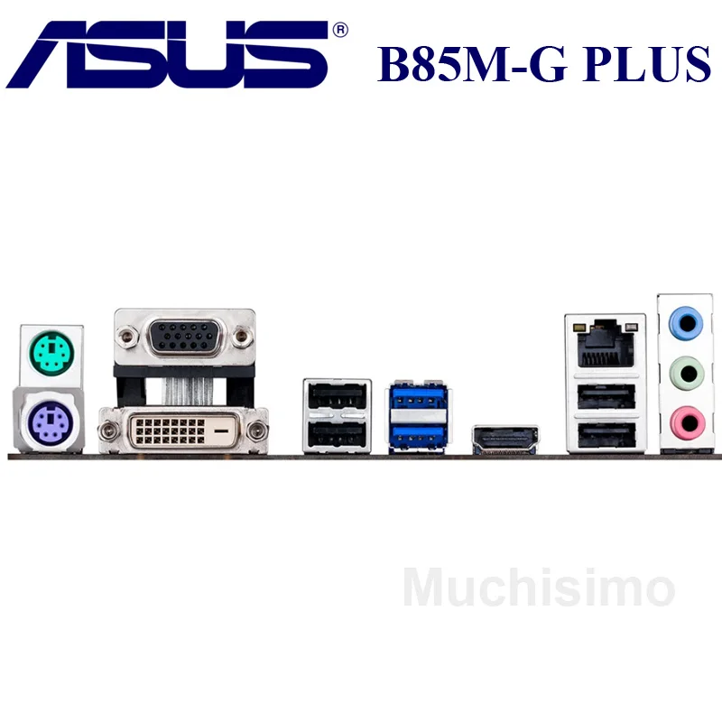 LGA 1150 Asus B85M G PLUS Intel B85 оригинальная б/у рабочего стола материнской платы Core i7 i5 i3 DDR3