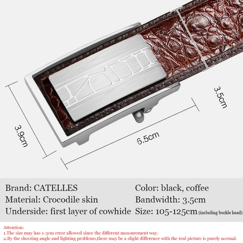 Рисунок 4 - Ремень мужской из натуральной крокодиловой кожи