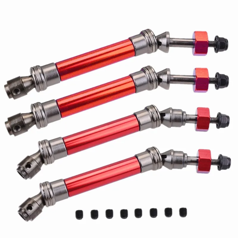 

1/10 Traxxas-s Slash 4X4 Stampede VXL 2WD 6851R 6851X 6852R 6852X of CVD Steel Front Rear Drive Shaft Assembly Heavy Duty RC Car
