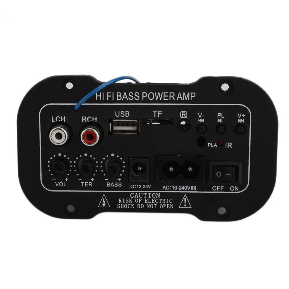 Автомобильный Bluetooth-усилитель 220 В Hi-Fi аудио музыка автомобильный усилитель