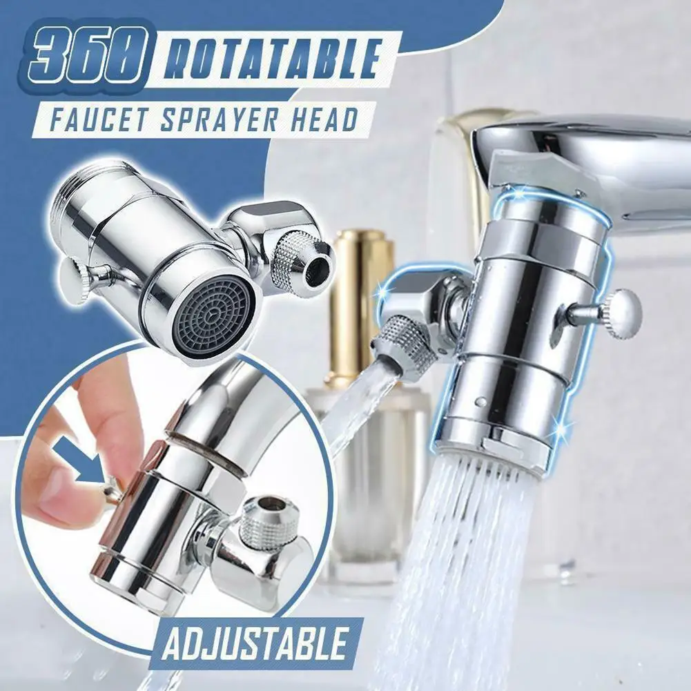 

360 Rotatable Faucet Sprayer Head Tap Durable Faucet Filter Nozzle KitchenTap Nozzle torneiras tap filter faucet
