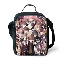 cartoon insulated lunch bags danganronpa design office lady waterproof meal pockets bag family outdoor picnic container bags